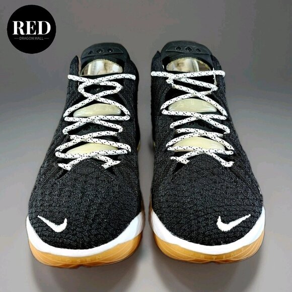 Nike LeBron XVIII 18 Gum Sole White Black CQ9283-007 - Men\'s Size 9.5 main image 12